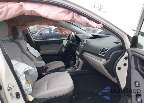 2018 Subaru Forester 2.5I Premium from USA, damaged, VIN JF2SJAEC0JH557459